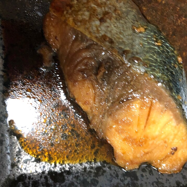 ぶりの照り焼き